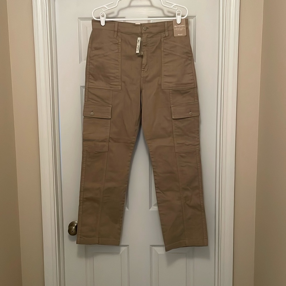 Madewell High Waisted Cargo Pants